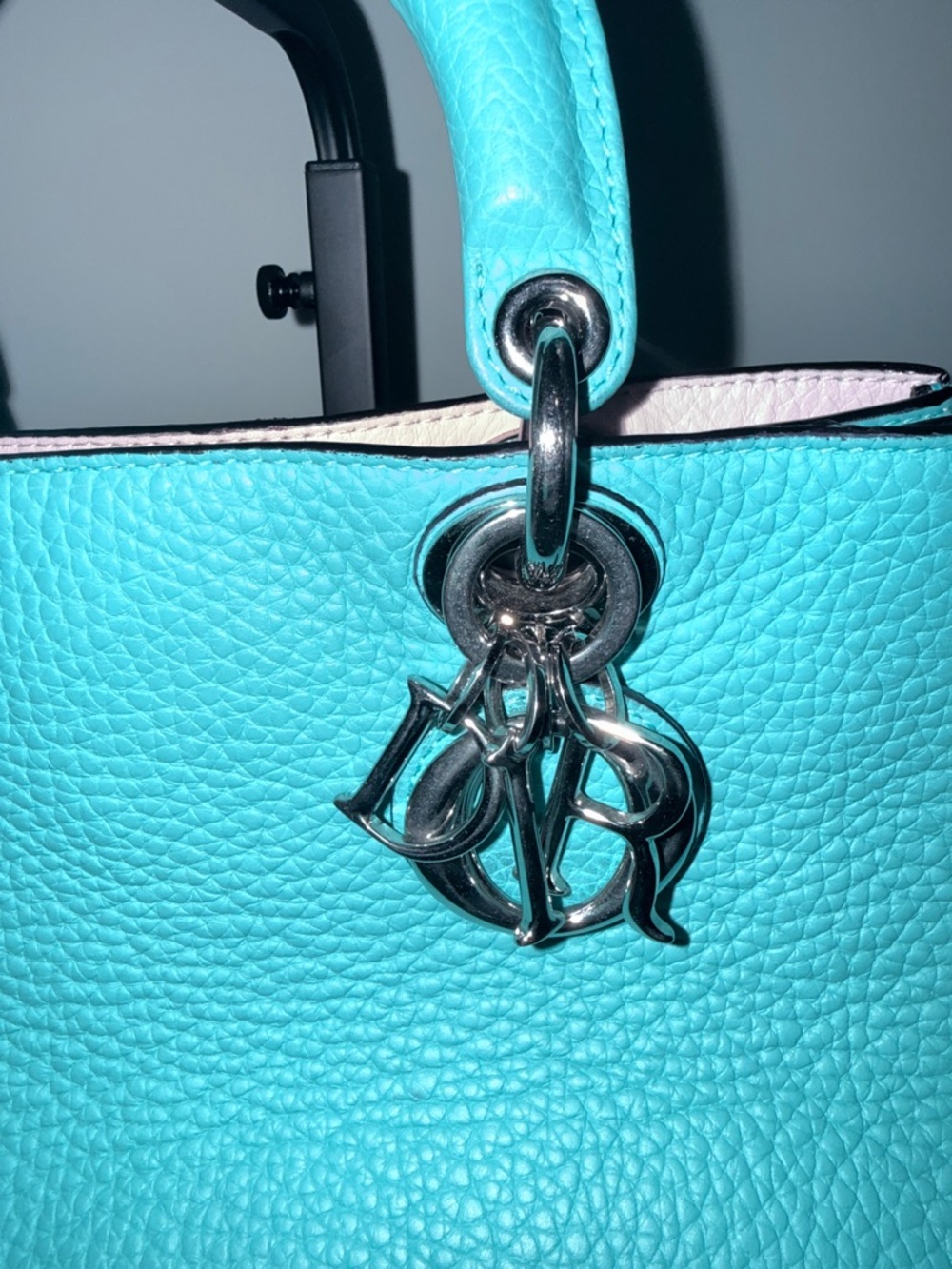 Dior Turquoise Diorissimo Mini 2-Way - Picture 4 of 11